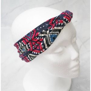 Wide Vintage Headbands Knot Elastic Turban for Women Girls 1130 08